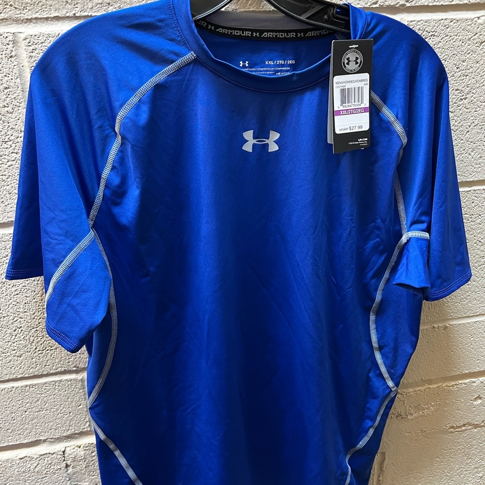 Under Armour dry fit blue men’s 2xl (035)